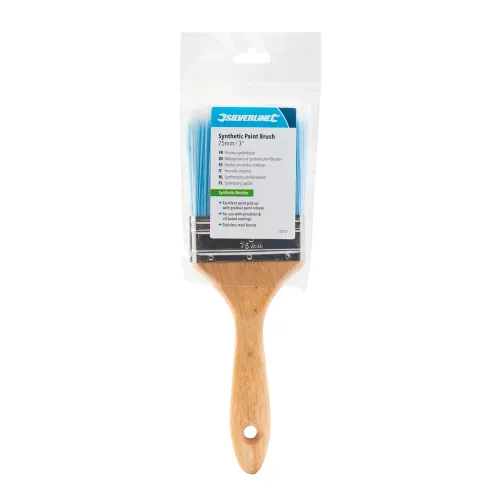 Silverline Synthetic Paint Brush 75mm image