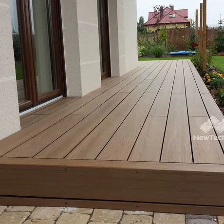 Ultrashield Naturale Composite Decking Board - Teak - 3.6m image