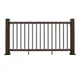 Ultrashield Naturale Composite Railing Kit - Walnut thumbnail