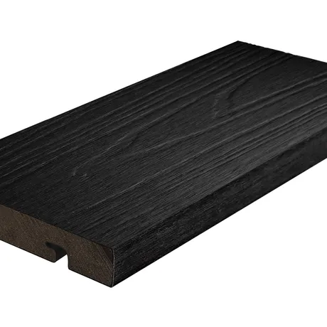 Ultrashield Naturale Composite Bullnose Edge Board - Ebony - 3.6m image