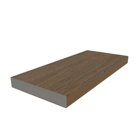 Ultrashield Essentials Composite Solid Square Edge Board - Warm Chestnut - 3.6m image